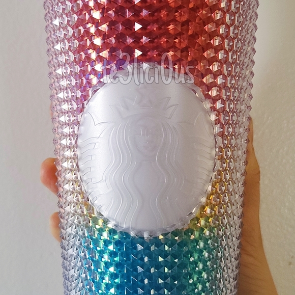 ๐ณ๏ธโ๐ STARBUCKS PRIDE RAINBOW STUDDED TUMBLER - Picture 2 of 8